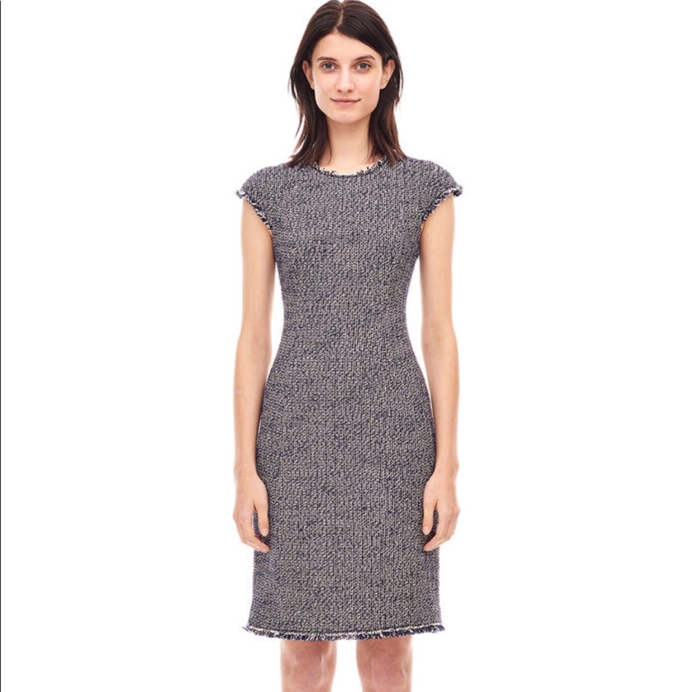 Rebecca Taylor confetti tweed dress